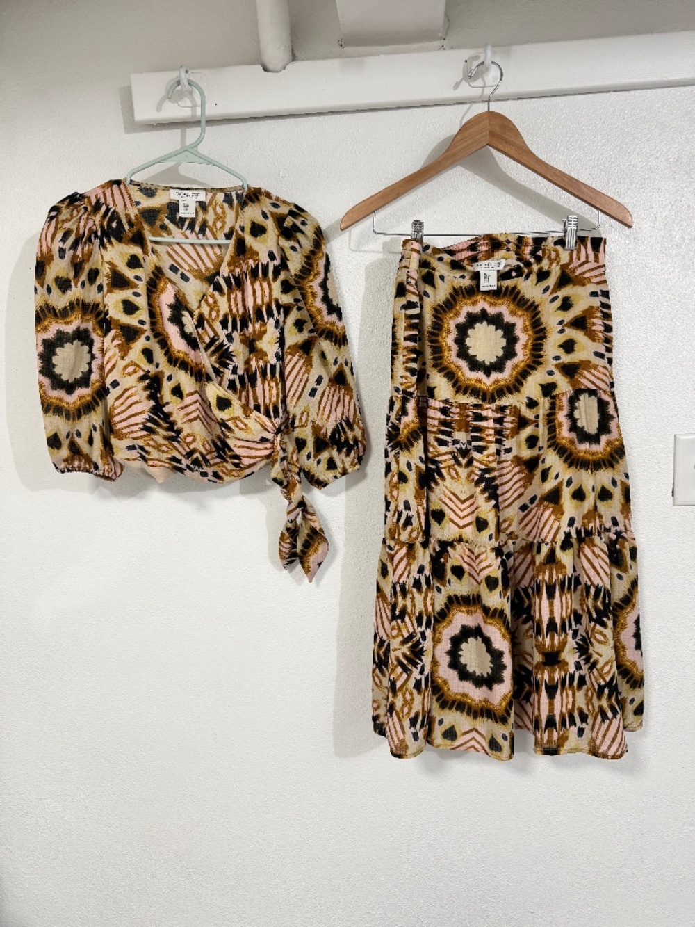 Rachel Zoe Boho 2 Piece Outfit - Skirt and Top